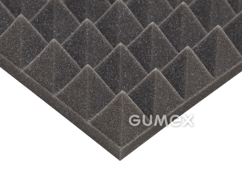 506 SONIQUE mit Aufkleber S-4608, 70mm (20+50),  450x450mm, 25kg/m3, VE, selbstverlöschend, 